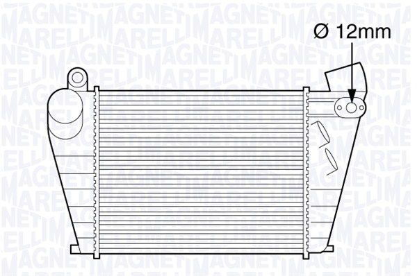 MAGNETI MARELLI Интеркулер 351319203610